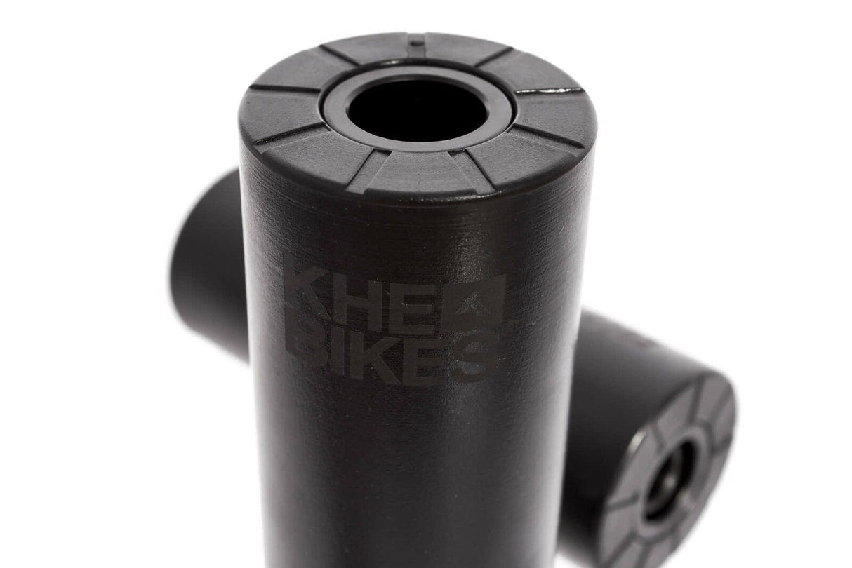 KHE 2ND PRO BMX Pegs – Black – 10mm / 14mm (1 Pair) | RideHub