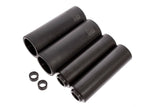 KHE 2ND PRO BMX Pegs – Black – 10mm / 14mm (1 Pair) | RideHub