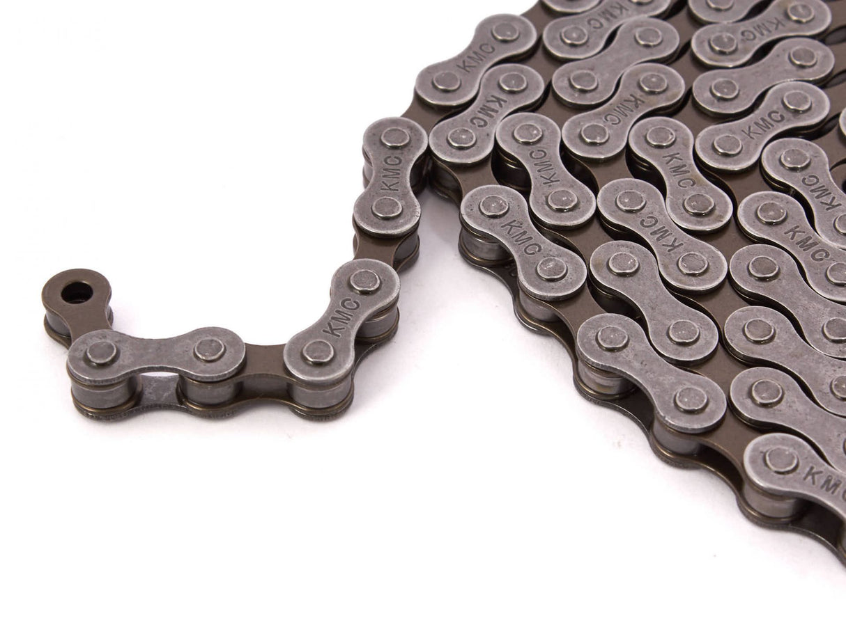 KMC Ventura 1/2" x 1/8" BMX Chain – Gray | RideHub