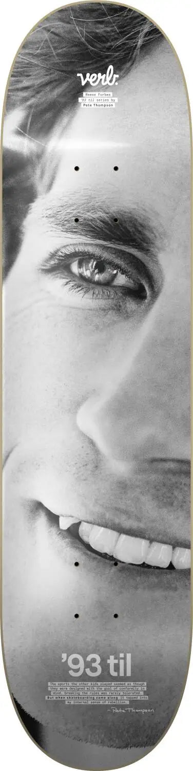 Verb 93 Til Portrait Skateboard Deck | RideHub