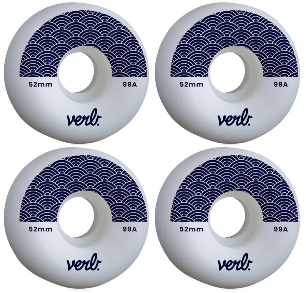 Verb Wave 99A 52mm Skateboard Wheels (4-Pack) | RideHub