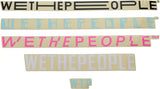 Wethepeople 4BIG BMX Sticker Set | Ride Hub